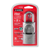 candado gemelos de hierro gancho largo